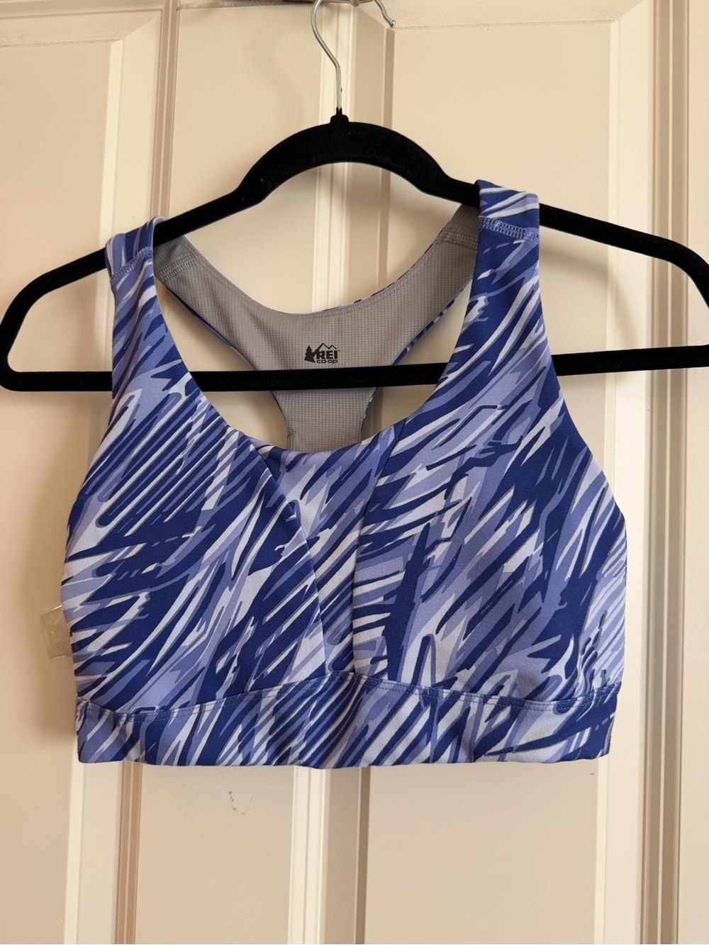 REI CO OP purple sports bra size medium.